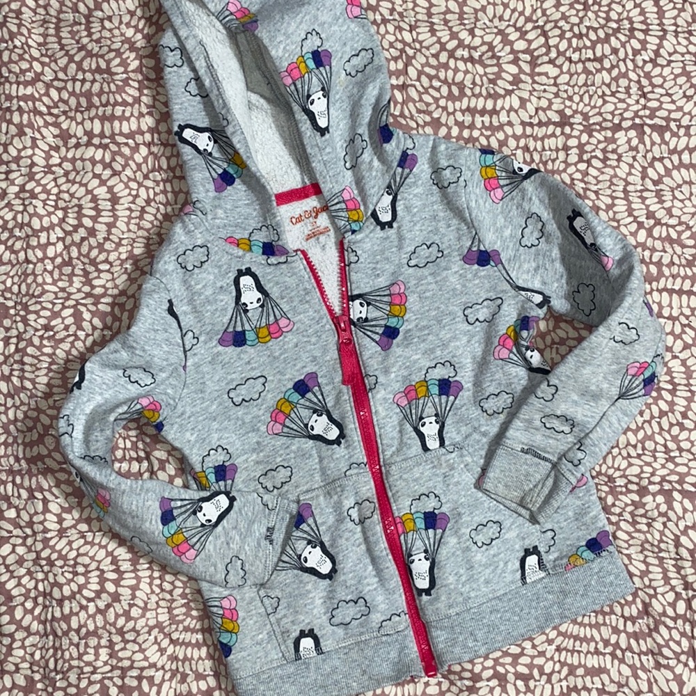 Parachuting Panda Cat & Jack jacket